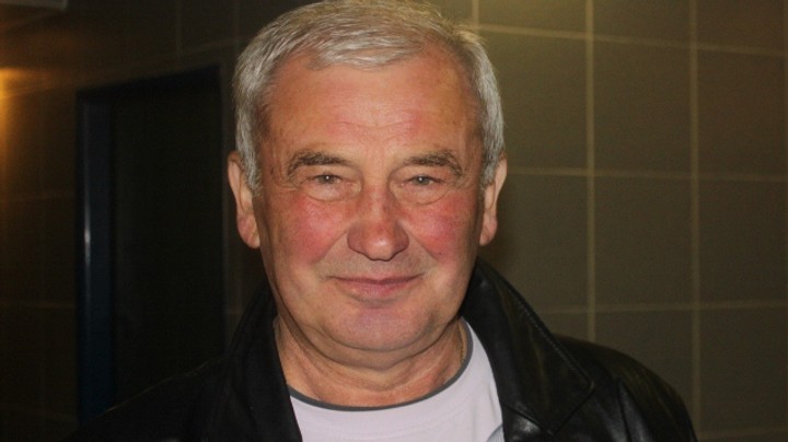 Tréner Eduard Giblák oslavoval